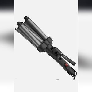 Revlon Triple Barrel Waver - Black and Silver